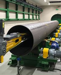 welded pipe manufacturing process