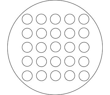 Square Tube Sheet Pattern